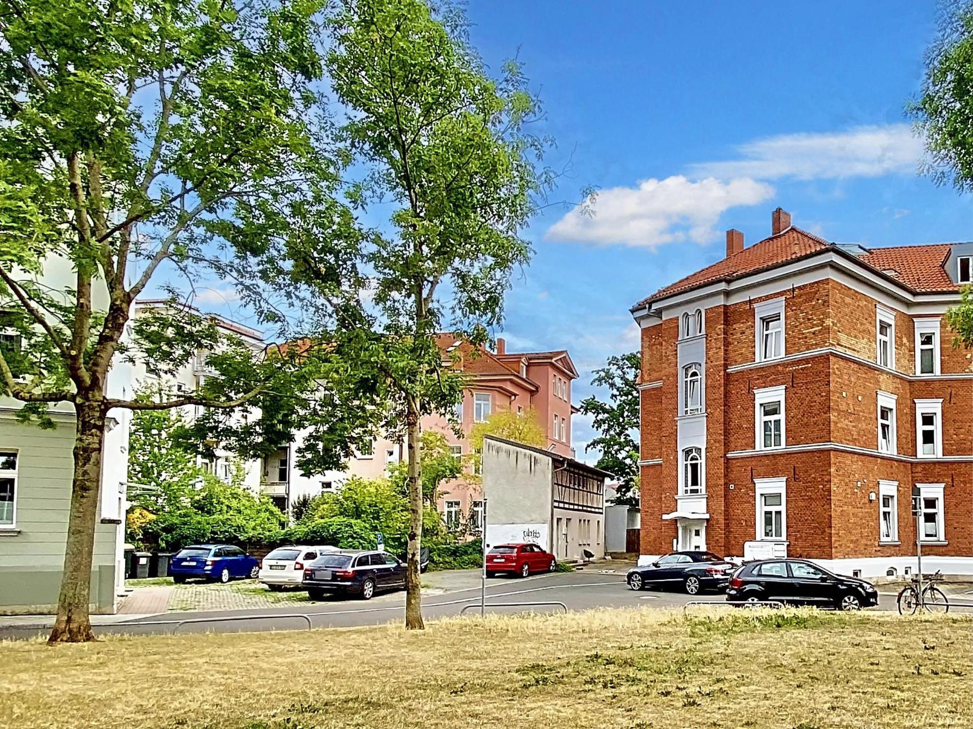Die Remise Mit Kostenlosem Parkplatz Direkt Vor Der Tuer Erfurt Exterior photo